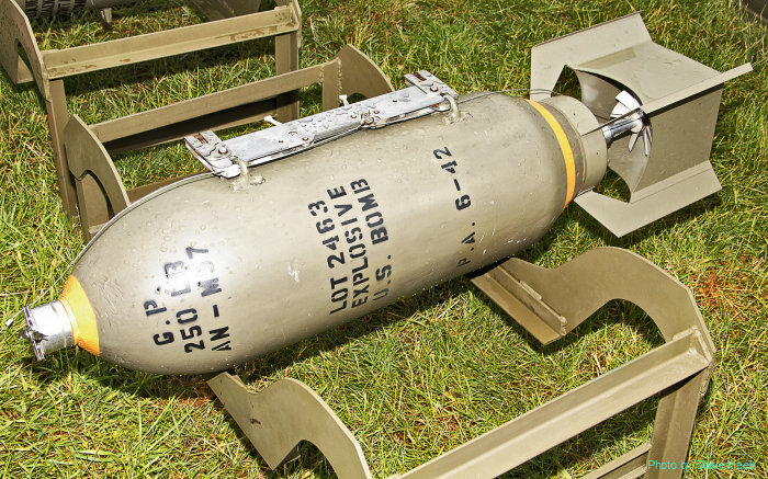 250-pound GP bombs