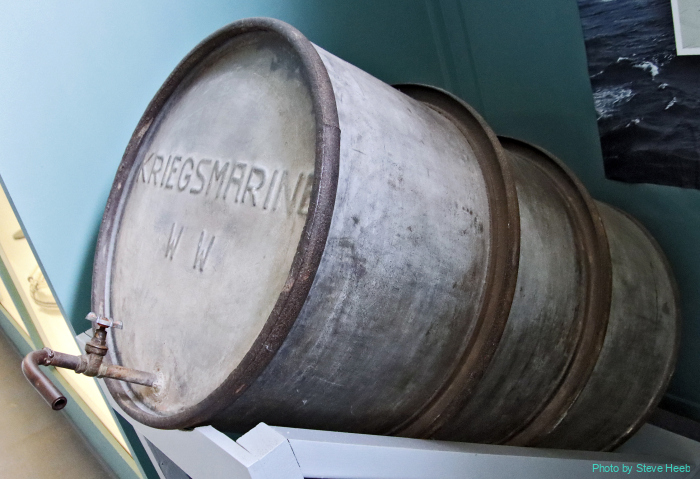 German Kriegsmarine Fuel Drum