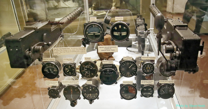 Japanese Zero Panel / Guns / Prop