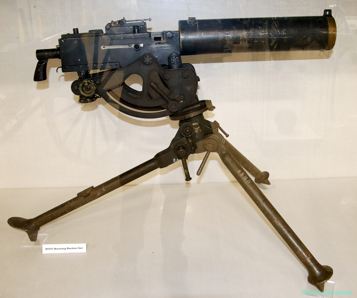 Browning M1917 .30-caliber machine gun (multiple)