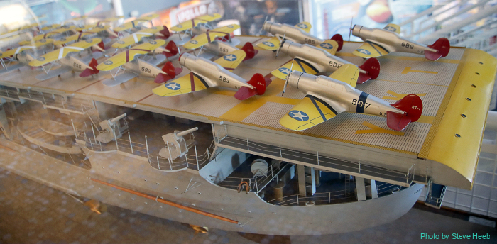 USS Yorktown CV-5; model