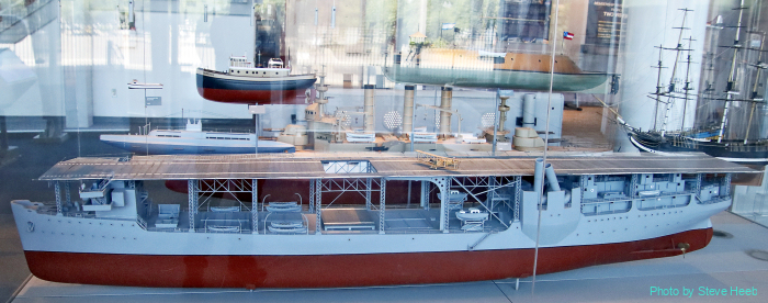 USS Langley CV-1; model (multiple)