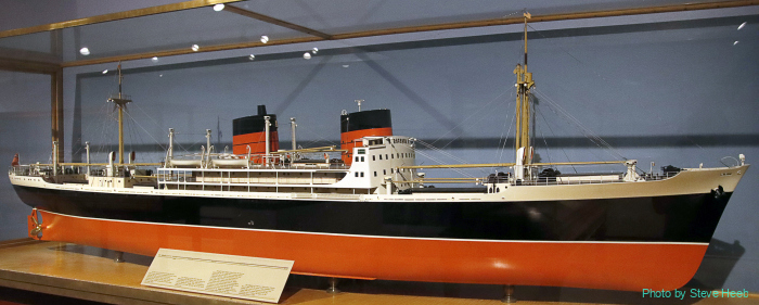 SS Alsatia; model