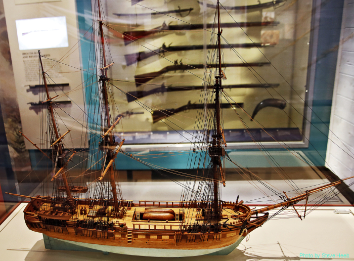 USS Constellation; model