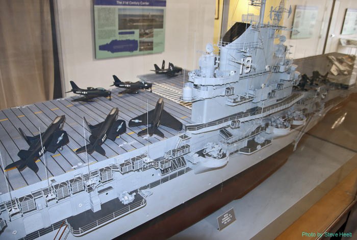 USS Hancock CVA-19 (scale model)