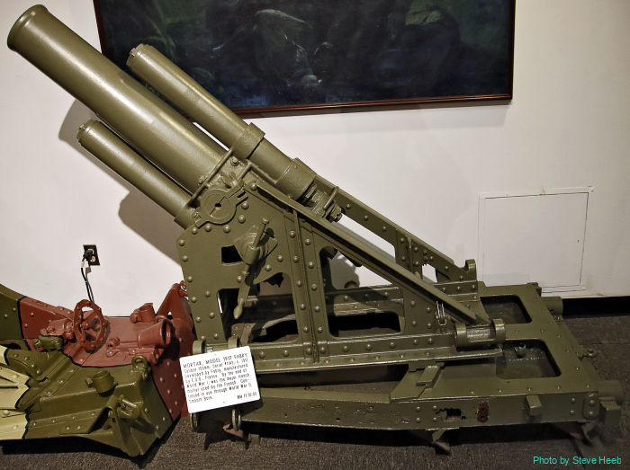 Fabry Model 1917 150mm Mortar
