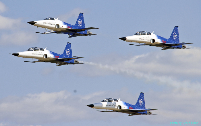 NASA F-5 Demonstration Team 250 Celebration
