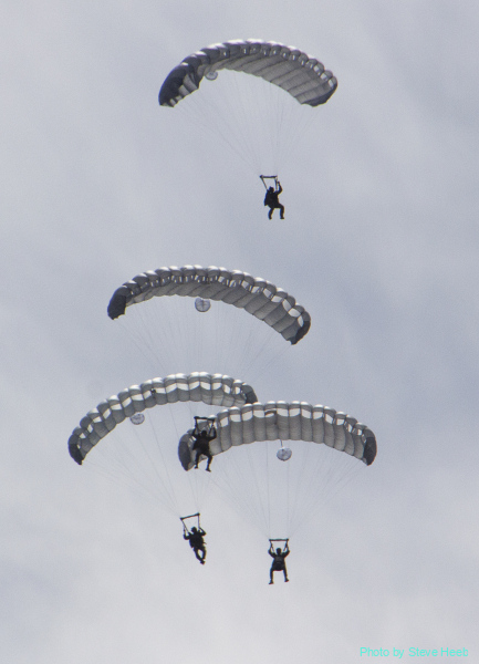 Parachute demonstration
