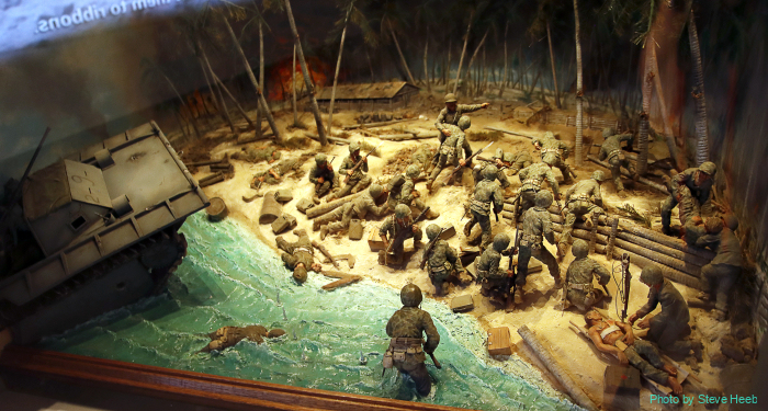 Diorama "Red Beach"