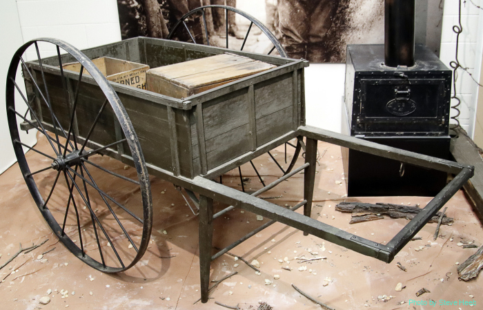 Hand Cart; WWI-era