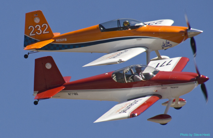 Undaunted Airshow; RV-7 and RV-8