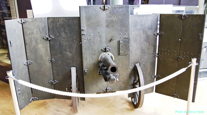 Unknown shielded cannon