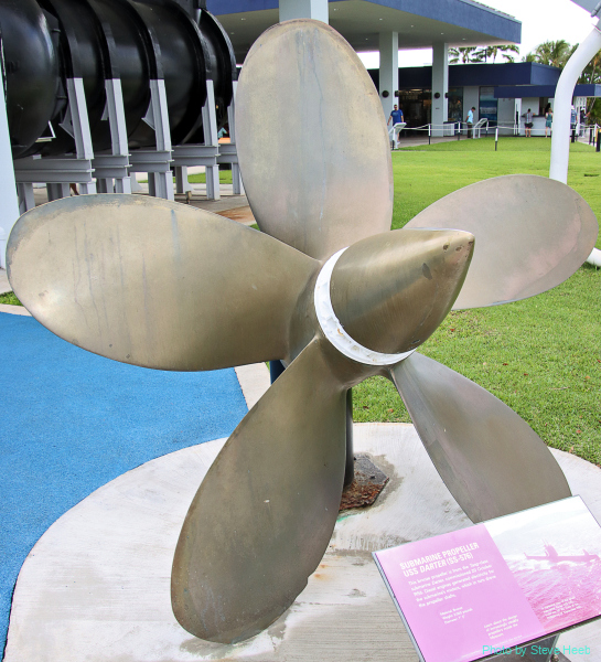USS Darter Propeller